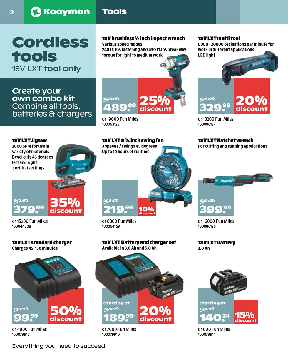 2  Tools  Cordless tools  18V brushless 1 2 inch impact wrench  Various speed modes 240 ft. lbs fastening and 430 ft.lbs b...